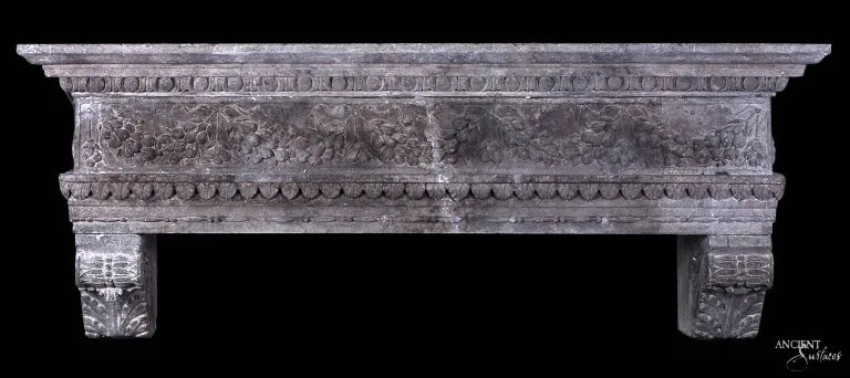 reclaimed_antique_limestone_kitchen_hoods_hand_carved_stone_range_hoods_french_provincial_design_custom_made_by_Ancient_Surfaces