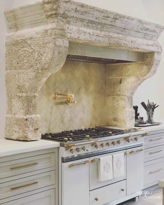reclaimed_antique_limestone_kitchen_hoods_hand_carved_stone_range_hoods_french_provincial_design_custom_made_by_Ancient_Surfaces